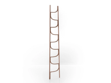 LADDER - Solid wood magazine rack / towel rack by Wiener GTV Design - view 2